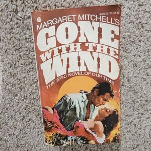Vintage Gone With The Wind Book